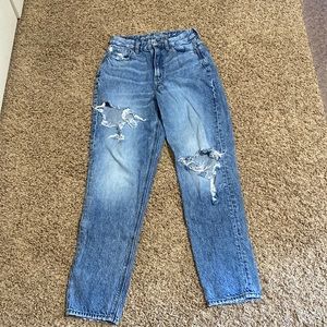 American Eagle Curvy Mom Jean Size 0 Long